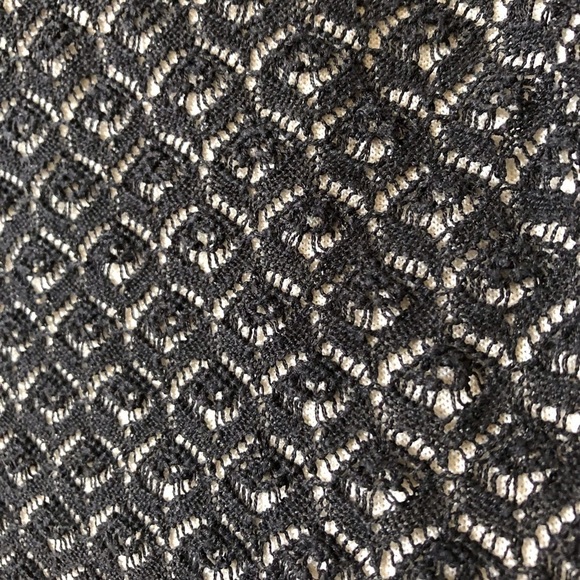 Vintage Talbots pure silk black layered blouse in size L - Picture 3 of 4